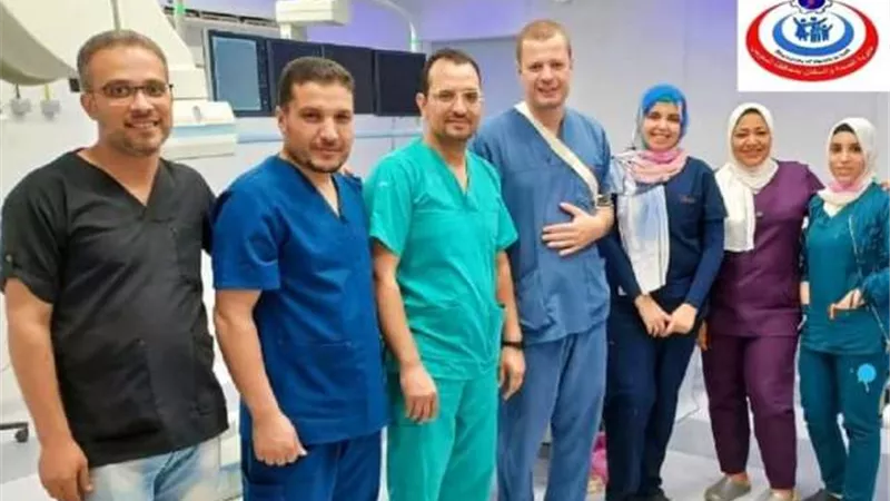 «وحدة القسطرة» تواصل تدخلاتها الناجحه بمستشفى السويس العام