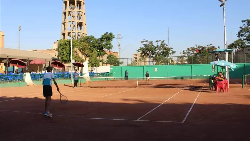 إنطلاق بطولة الجمهورية للتنس على ملاعب نادي المنيا الرياضي