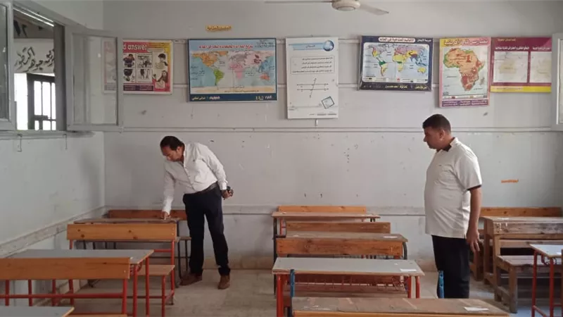 محافظ الجيزة يتابع الاستعدادات لإستقبال امتحانات الثانوية العامة