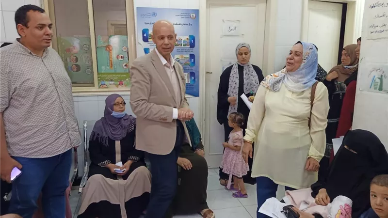 وكيل وزارة الصحة بالشرقية يتابع بدء فعاليات المرحلة الثانية من حملة حقك تنظمى