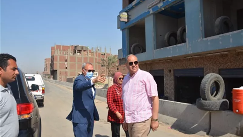 الهجان يتفقد إزالات المباني المتعارضة مع توسعة 