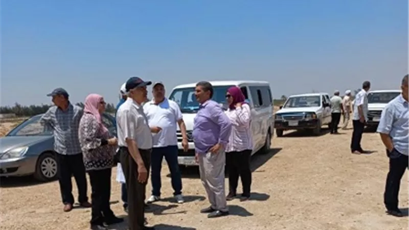 فريق بحثي من جامعة القناة لحل مشكلة ارتفاع منسوب المياه الجوفية بأبو خليفة