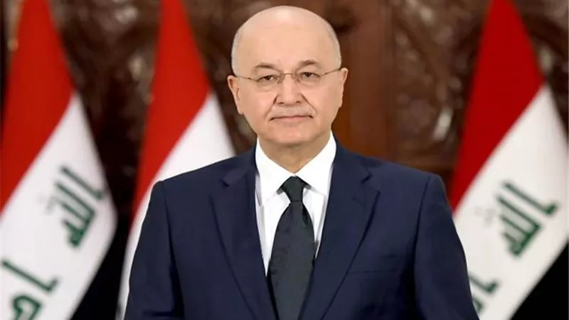 الرئيس العراقي يؤكد أهمية إنهاء حالة الانسداد السياسي في البلاد