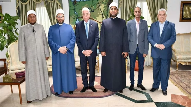 فودة يلتقي علماء مجمع البحوث الإسلامية قبل بدء فعاليات الجلسة الحوارية لمبادرة 
