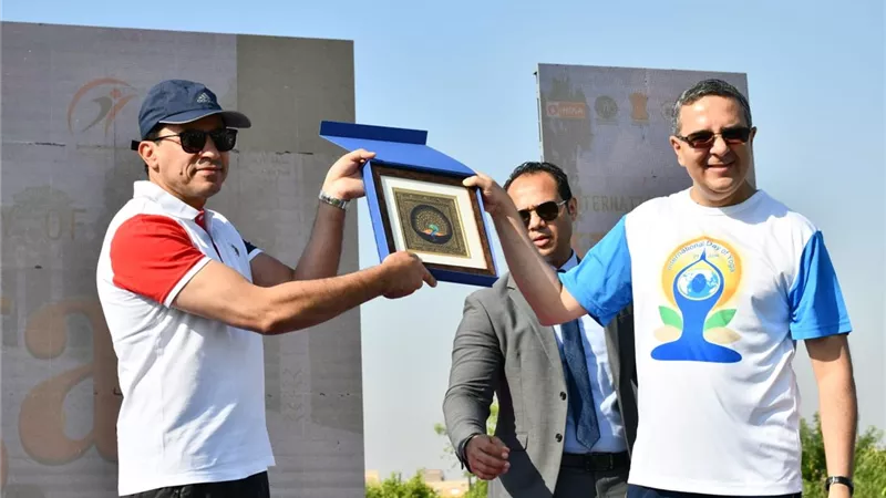 وزير الرياضة يشارك فى احتفال سفارة الهند باليوم العالمى لليوجا