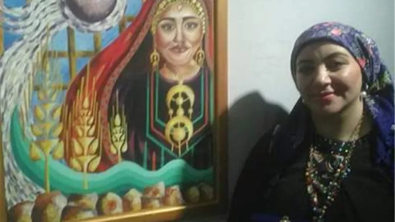 مصرع فنانة الواحة التشكيلية واصابة أسرتها فى حادث مروري بالداخلة