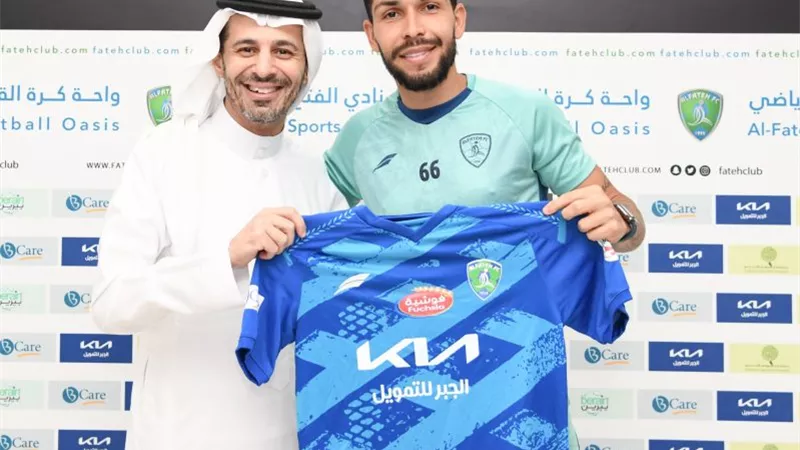 رسميًا.. الفتح يجدد عقد البرازيلى بيتروس حتى عام 2024