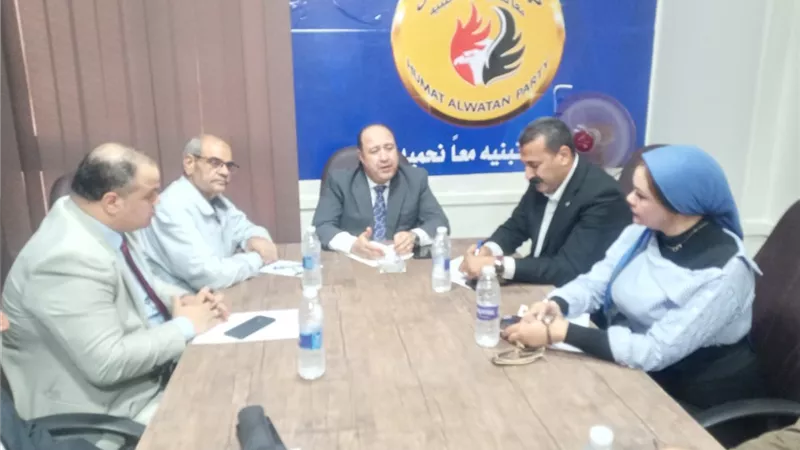 حماة الوطن ببنى سويف يعقد اجتماعه التنظيمى الاول بتشكيله الجديد