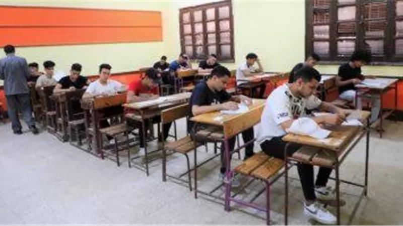 انتظام اعمال امتحانات الثانوية العامة ببنى سويف