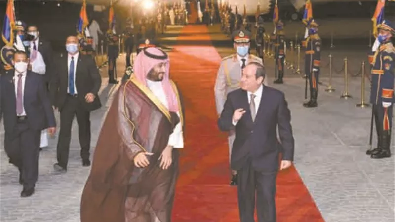 ترحيب رسمي وشعبي بنتائج زيارة ولي العهد السعودي لمصر
