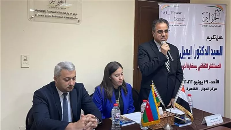 المستشار الإعلامي لسفارة أذربيجان: العلاقات المصرية الأذربيجانية تاريخية متطورة