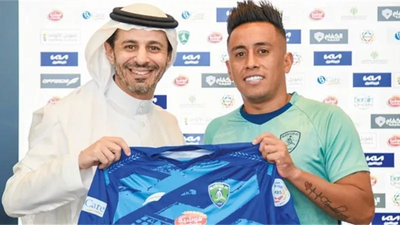 الفتح السعودى يعلن تجديد عقد جناحه البيروفى حتى 2025