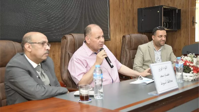 محافظ أسيوط يلتقي قيادات مديرية الصحة لمتابعة سير العمل بالمبادرات الرئاسية