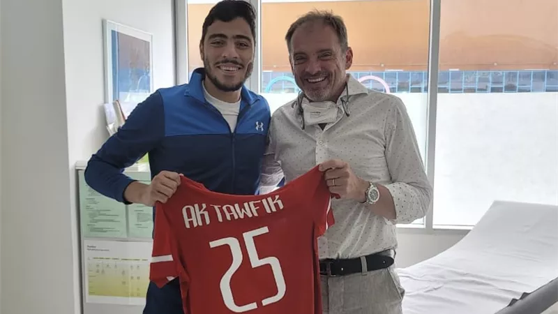 الاهلى يكشف اخر تطورات اصابة أكرم توفيق