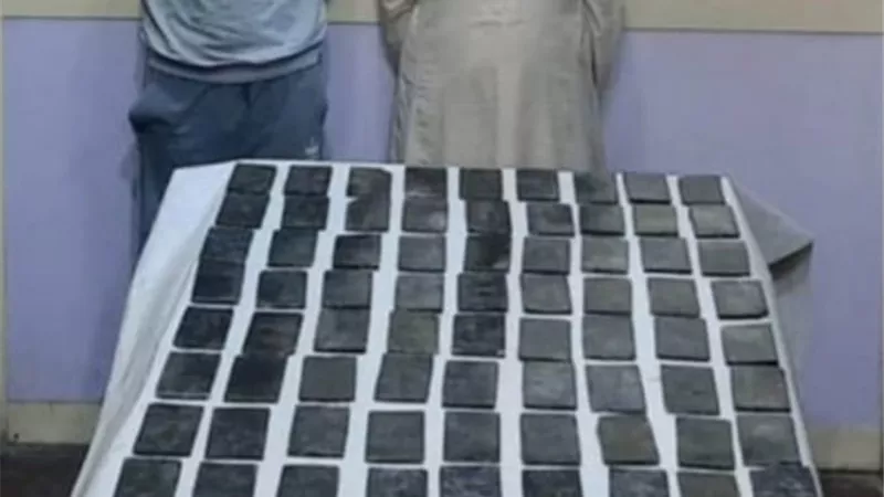 ضبط 100 طربة حشيش بحوزة عنصرين إجراميين .. بالإسكندرية