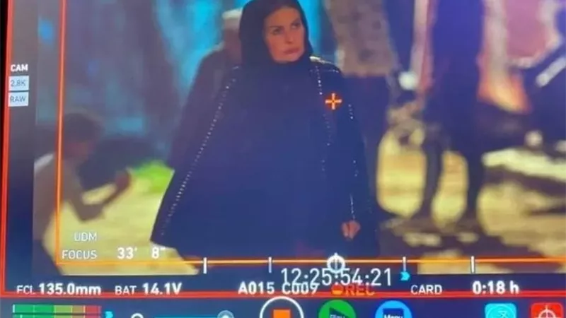 شاهد.. يسرا فى كواليس 