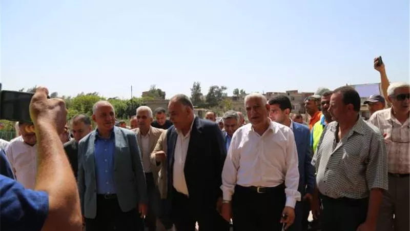 وزير الرى يفتتح محطة طلمبات صرف 7 لخدمة زمام 86 ألف فدان.. بالصور
