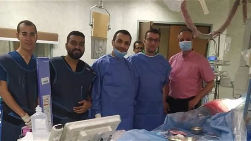 فريق طبى بجامعة أسيوط ينجح في إنقاذ حياة شاب مصاب بجلطة رئويه حادة