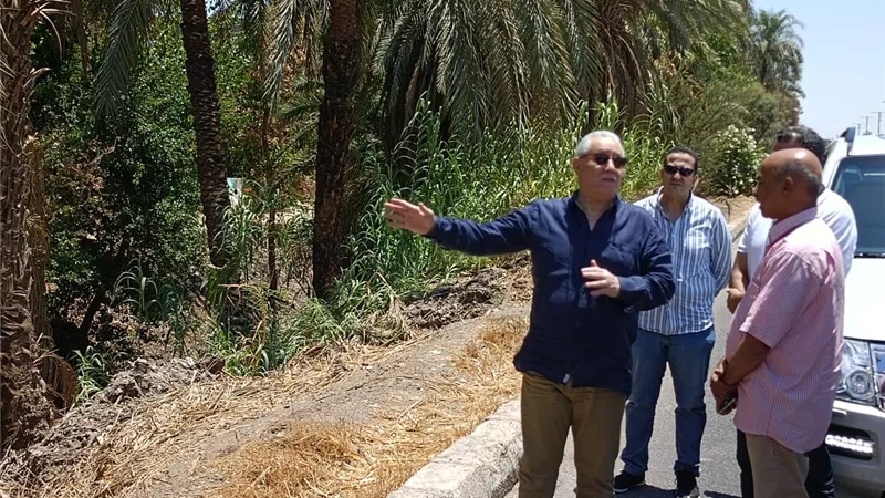 ألهم يتفقد المشروعات التنموية بالأقصر والزينية..صور