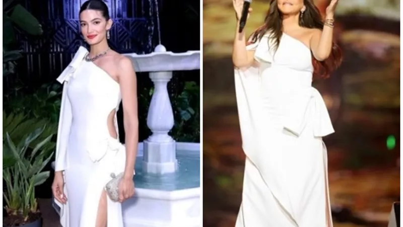اليسا ترتدى بحفل جدة نفس فستان تاراعماد بإسبانيا