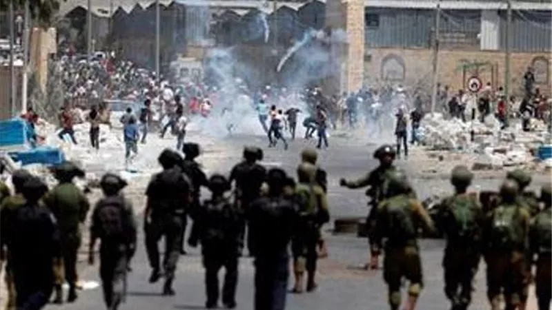 إصابة 3 فلسطينيين بالرصاص خلال مواجهات مع الاحتلال الإسرائيلي بطولكرم
