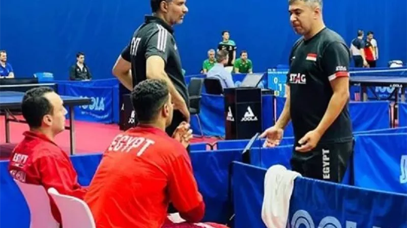 منتخب تنس الطاولة يهزم الجزائري 3 /1 بدورة ألعاب البحر المتوسط
