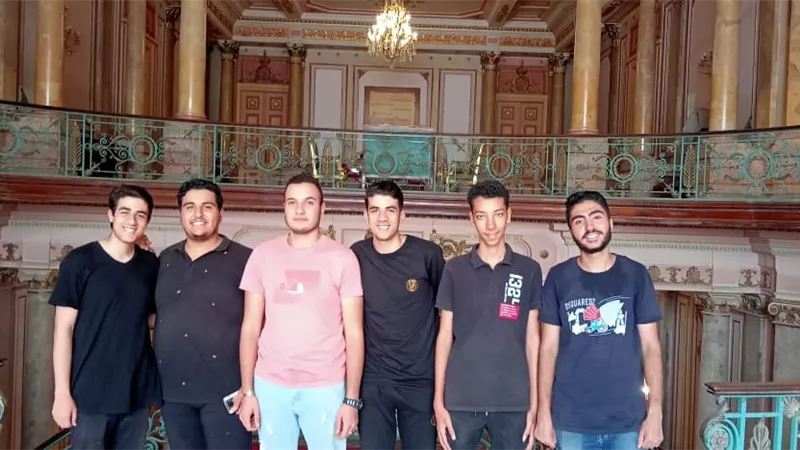 آثار عين شمس تبدأ برنامج التدريب الصيفي لطلابها