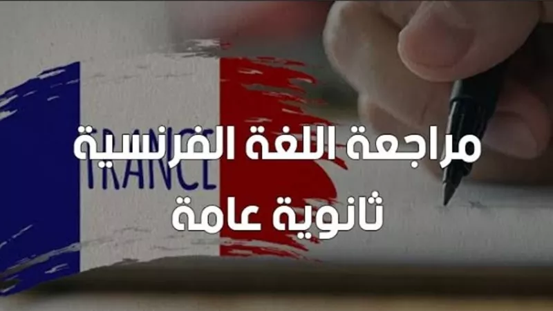 ملخص شامل لجرامر الفرنساوي لطلاب الثانوية العامة