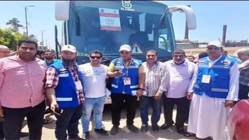 سفر 139 حاجا شرقاويا للأراضي المقدسه ضمن قافلة حجاج الجمعيات الأهلية