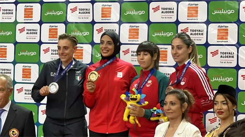 دورة ألعاب البحر المتوسط: ذهبيتان لـ فريال أشرف ويوسف بدوي في الكاراتيه