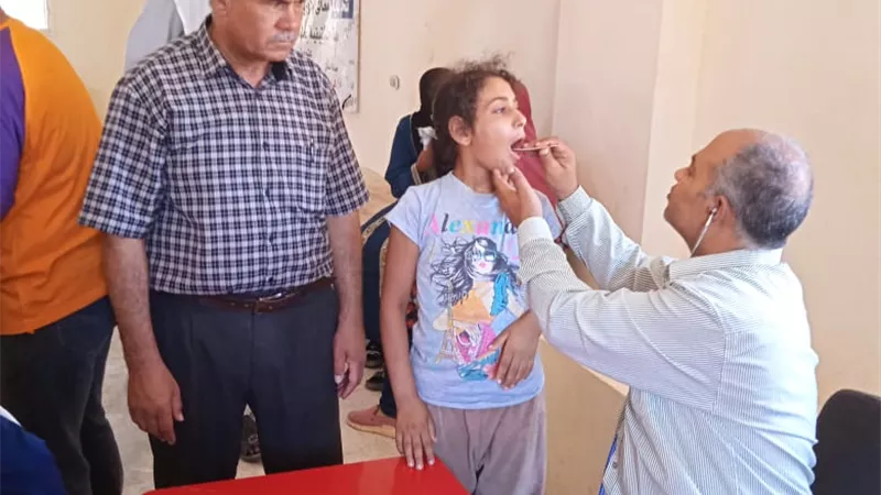 جامعة السادات تنظم قافلة طبية تخصصية بقرية الهدى والتقوى بوادى النطرون بالبحيرة