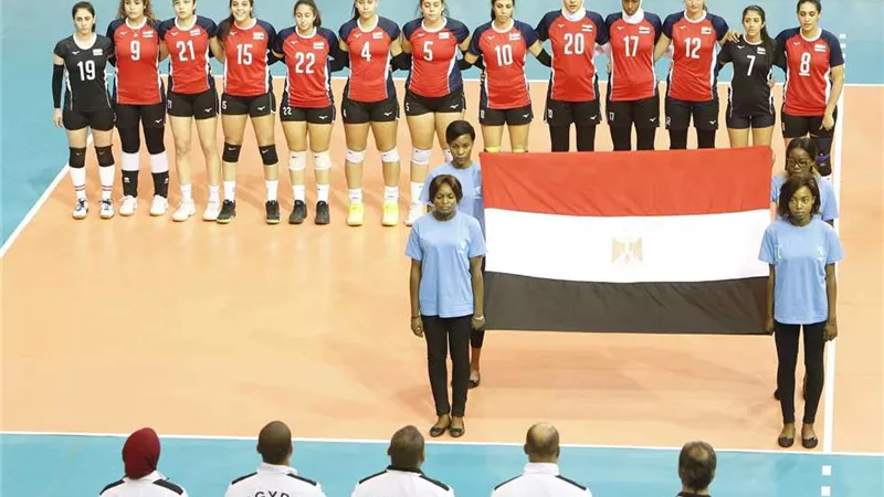 دورة البحر المتوسط .. منتخب سيدات الطائرة يخسر أمام اليونان