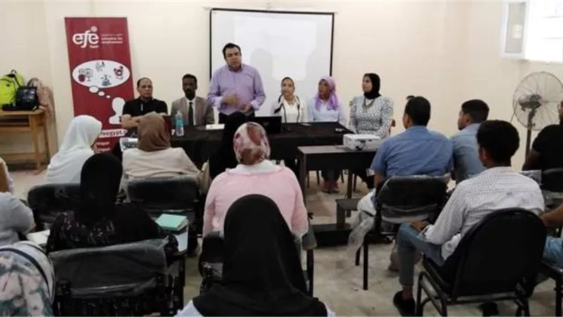 برنامج تدريبى لتأهيل الشباب لسوق العمل ببنى سويف