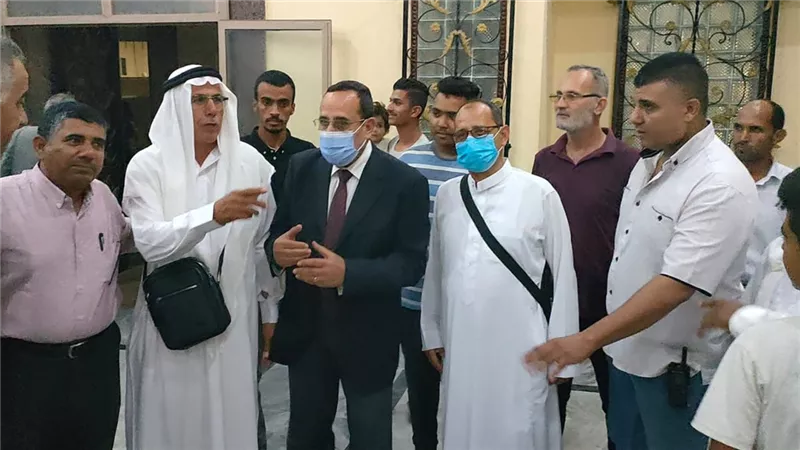 أهالى شمال سيناء يودعون حجاج الجمعيات الأهلية بالزغاريد