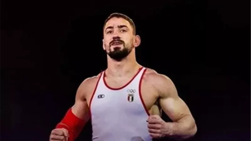 عمرو رضا يحصد ذهبية المصارعة الحرة بدورة ألعاب البحر المتوسط