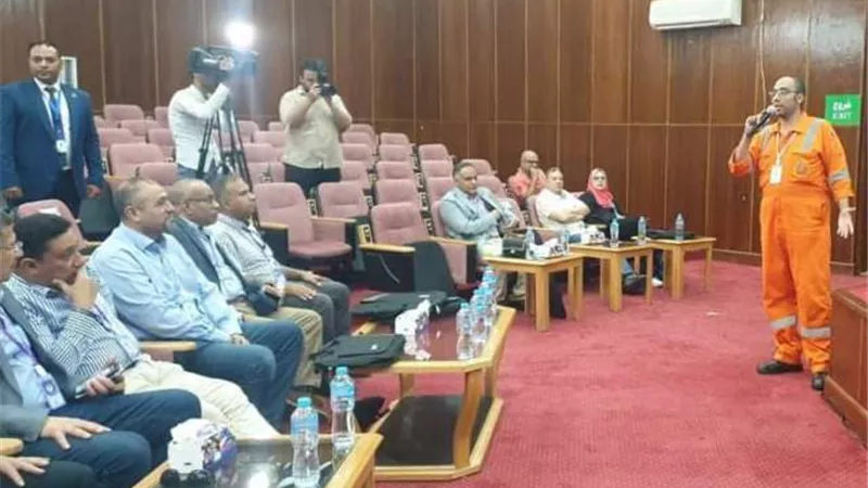 مناورة استراتيجية لمكافحة التلوث البحرى بالبحر الاحمر