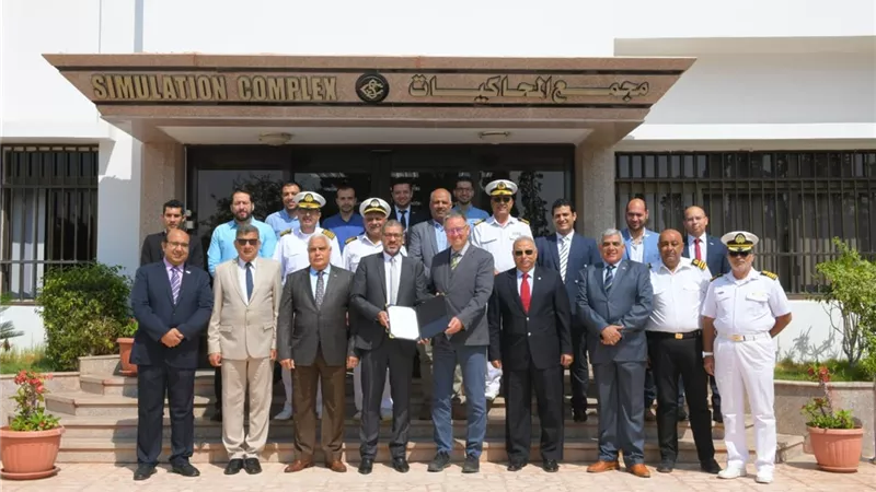 إعتماد مركز المحاكاة بقناة السويس للخدمات التدريبية البحرية الدولية..صور