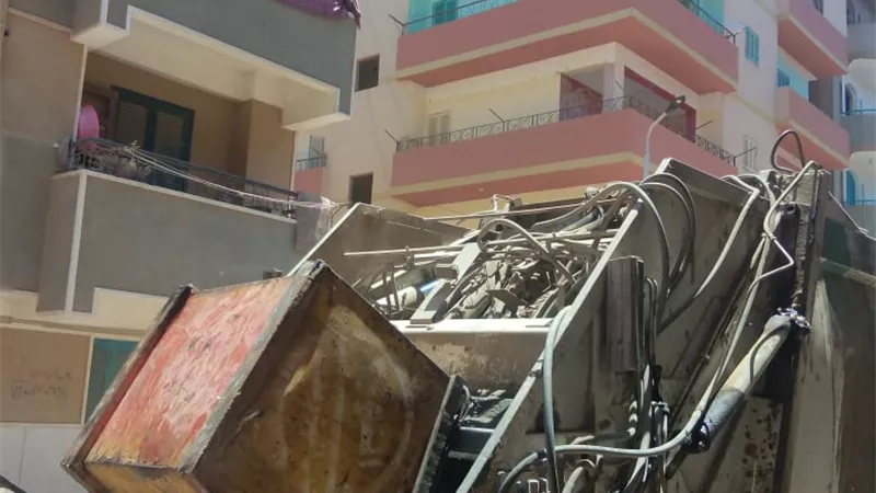 حملة نظافة موسعة ورفع ١٢٣ طن من التراكمات والمخلفات يومياً بسفاجا