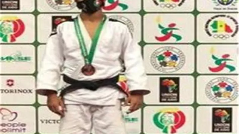 يسري سامي يحصد برونزية الجودو بدورة ألعاب البحر المتوسط