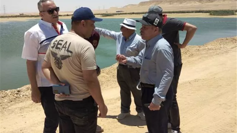 رئيس جهاز بنى سويف الجديدة يتفقد أهم مشروعات تأمين المدينة من مياه الأمطار والصرف.. بالصور