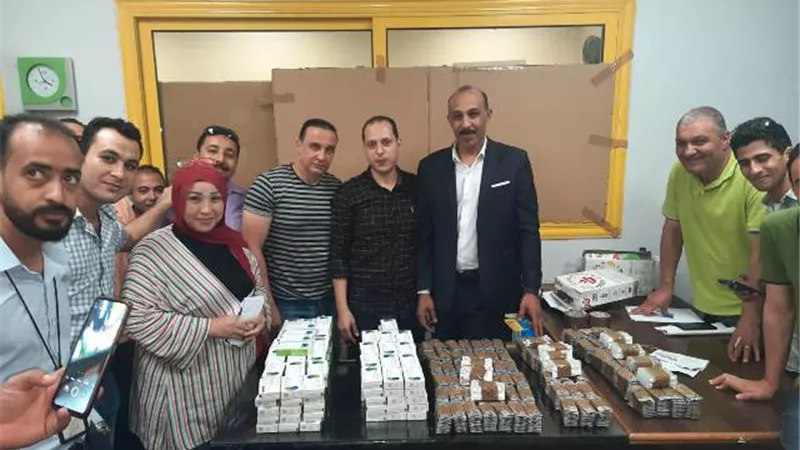 جمارك المطار تضبط محاولة تهريب كميه من أقراص الترامادول والأدوية البشرية