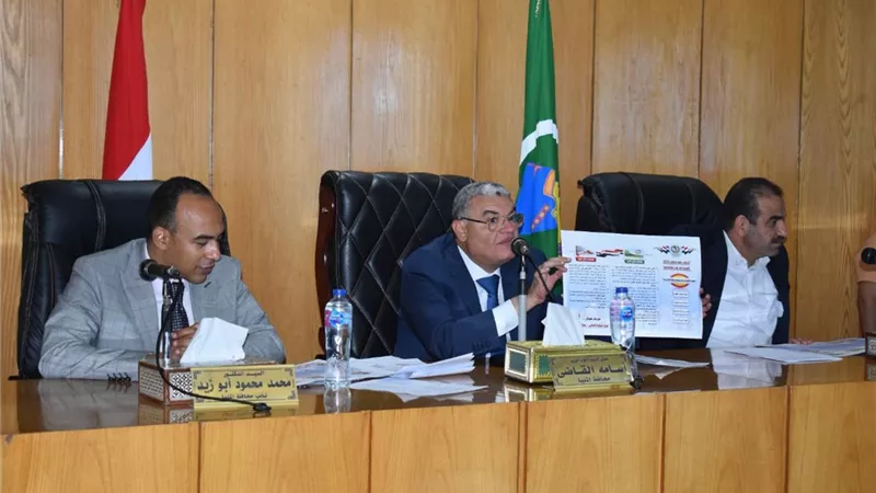 محافظ المنيا: عقوبات رادعة للمعتدين على أملاك الدولة والأراضى الزراعية
