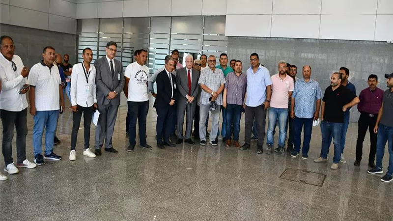 فودة يتفقد انجاز الاعمال الخاصة بـتوسعات مطار شرم الشيخ الدولي ضمن الاحتفال بذكرى 30 يونيو