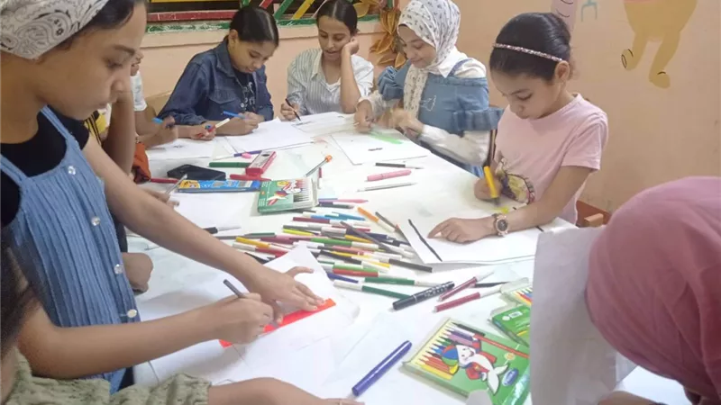 محاضرات وورش حكى احتفالا بذكرى ثورة ٣٠ يونيو بالوادى الجديد