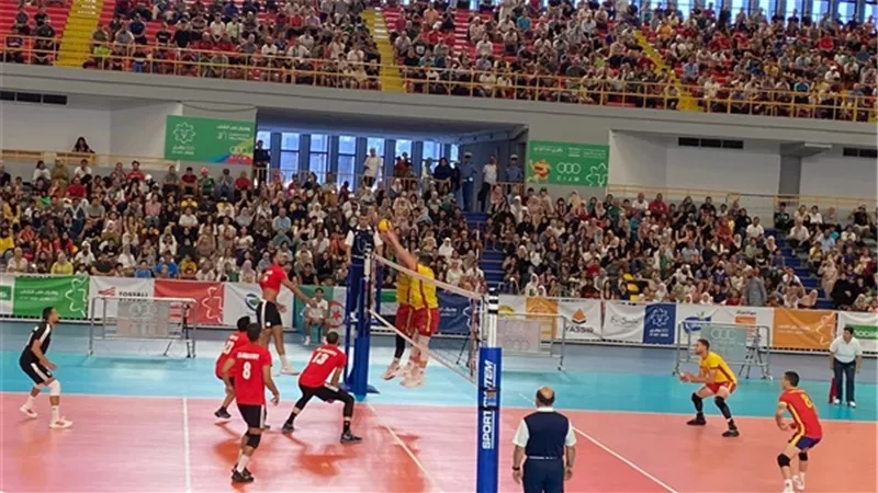 منتخب الكرة الطائرة يخسر أمام أسبانيا فى ربع نهائى دورة ألعاب البحر المتوسط