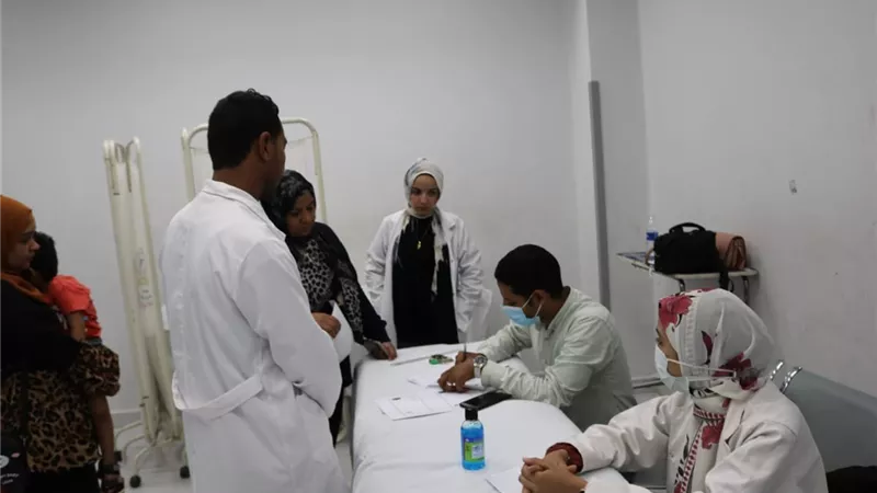 قافلة جامعة جنوب الوادي لذوي الاحتياجات الخاصة تناظر 267 حالة