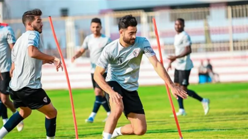 المثلوثي ينتظم في تدريبات الزمالك الجماعية