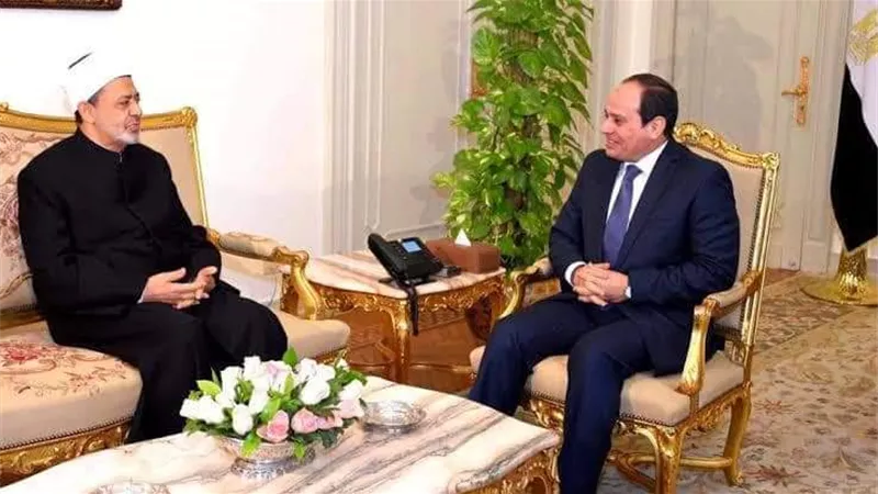 شيخ الأزهر يهنئ الرئيس السيسي والشعب المصري بمناسبة الذكرى التاسعة لثورة 30 يونيو