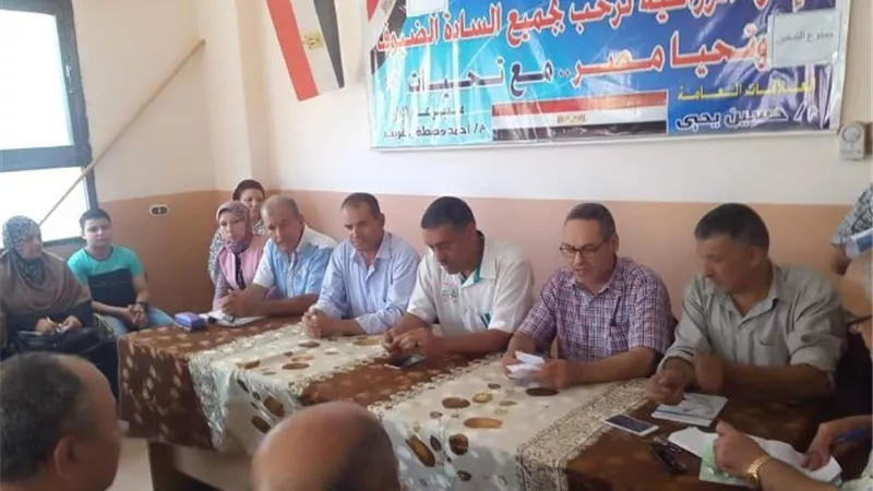 ندوة ارشادية عن الآفات التى تصيب المحاصيل الصيفية بإدارة منيا القمح الزراعية