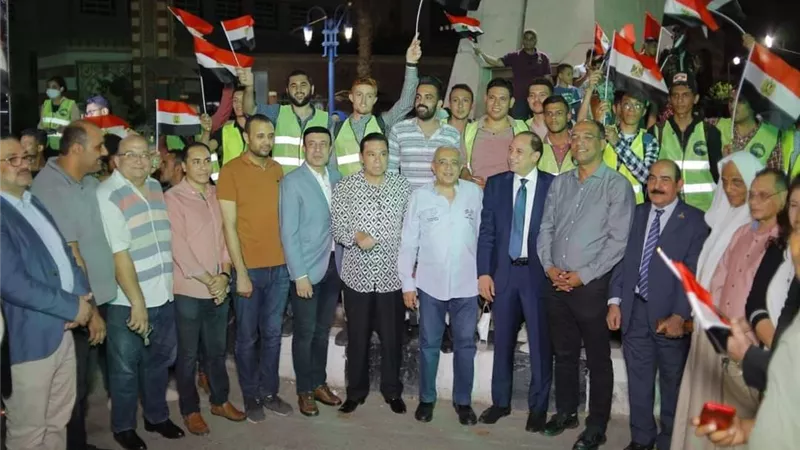 مستقبل وطن أسيوط ينظم احتفالا بميدان الحرب والسلام بذكرى ثورة ٣٠ يونيو